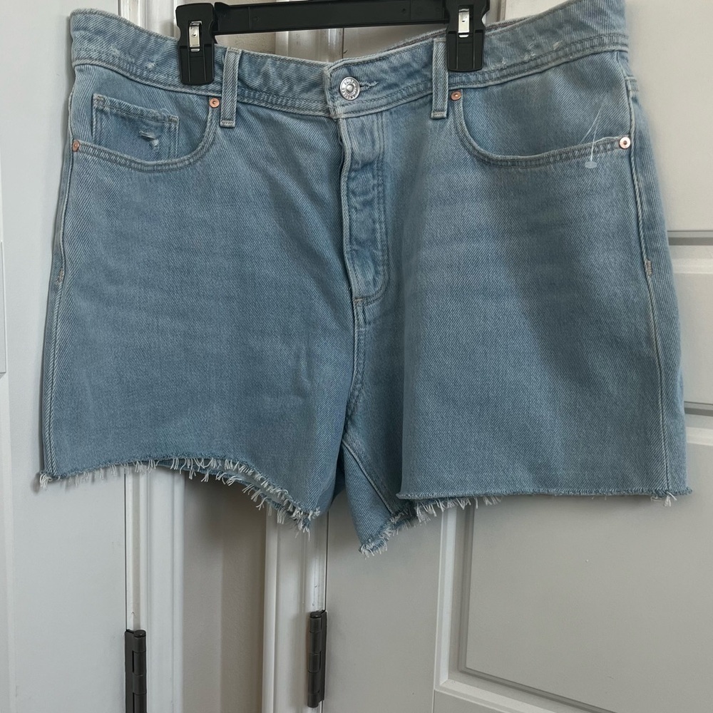 Paige Noella CutOff Relaxed Fit Shorts Size 32